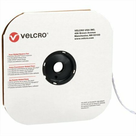 BSC PREFERRED 3/8'' - Loop - White VELCRO Brand Tape - Individual Dots, 1800PK S-13658